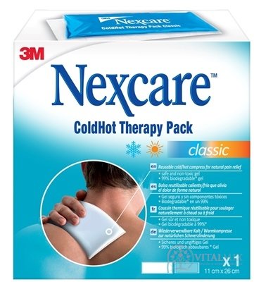 3M Nexcare ColdHot Classic [SELP] gelový obklad, 26,5x10 cm, 1x1 ks